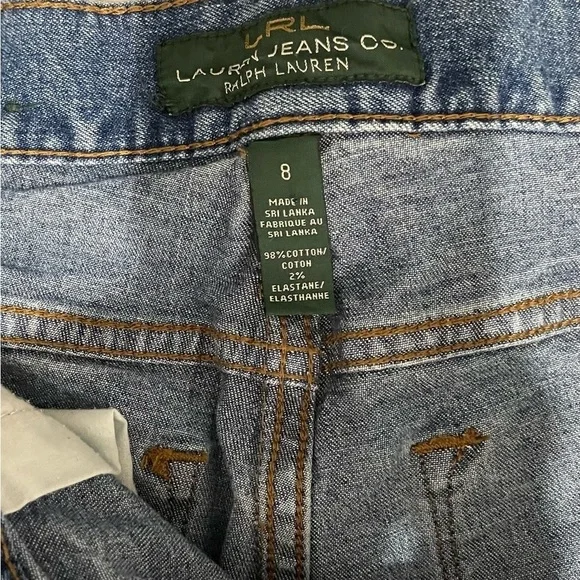 Lauren Ralph Lauren Straight Leg Denim
Jeans- Sz 8 - Picture 3 of 5